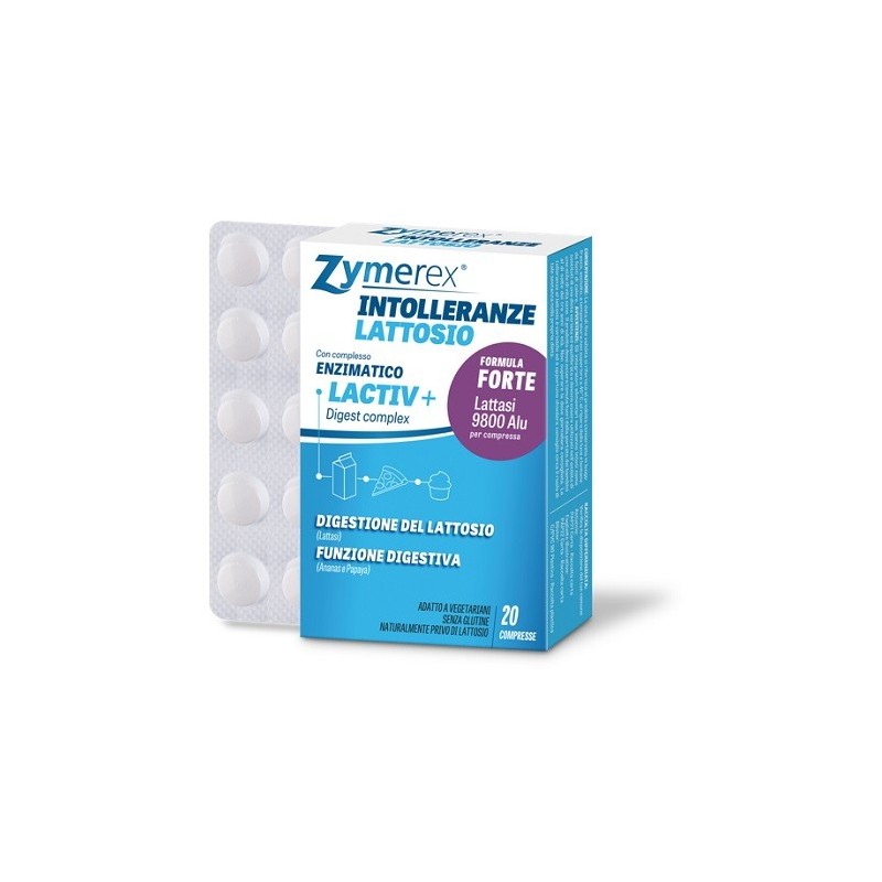 ZYMEREX INTOLLERANZE LATTOSIO 20 COMPRESSE RIVESTITE