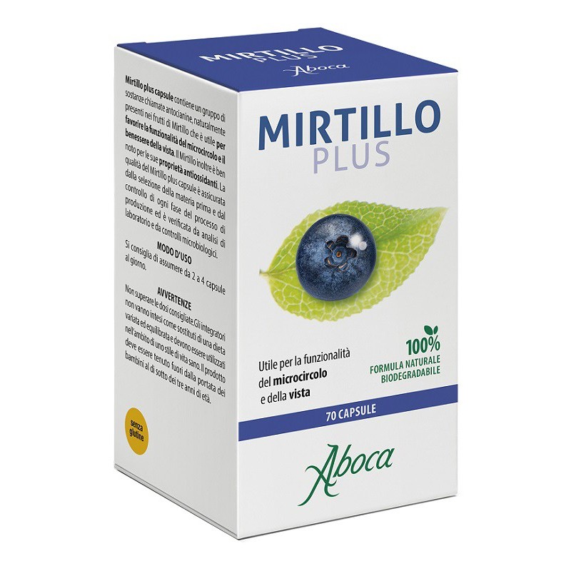 MIRTILLO PLUS 70 CAPSULE