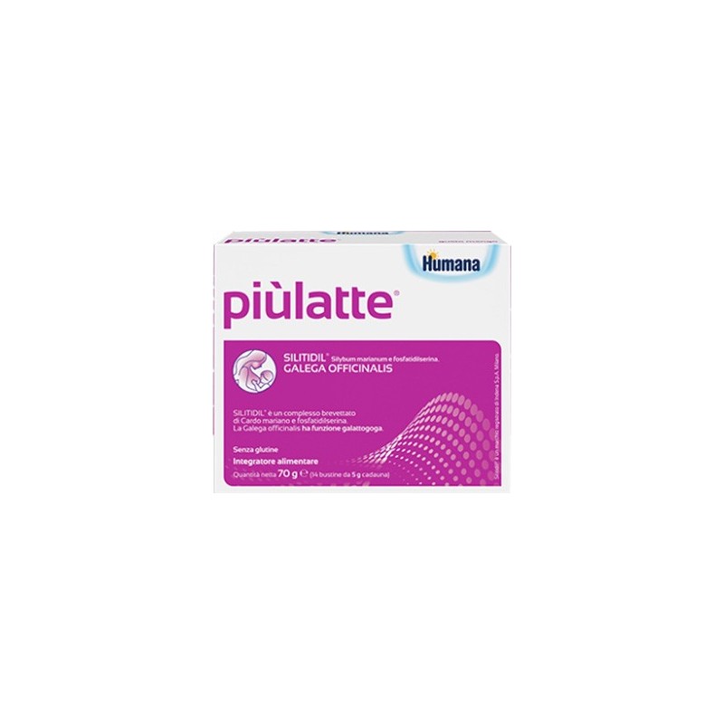 PIULATTE HUMANA 14 BUSTE