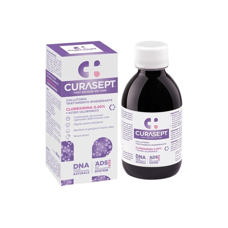 CURASEPT COLLUTORIO ADS DNA TRATTAMENTO RIGENERANTE 200 ML