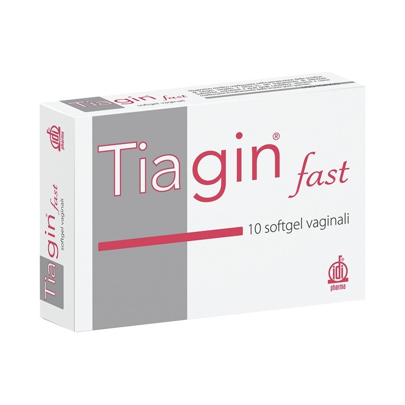 TIAGIN FAST 10 CAPSULE VAGINALI SOFTGEL