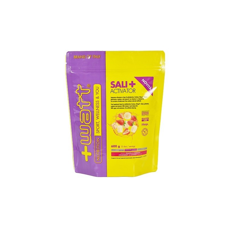 SALI+ ACTIVATOR BANANA E FRAGOLA 600 G