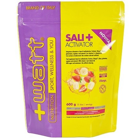 SALI+ ACTIVATOR BANANA E FRAGOLA 600 G