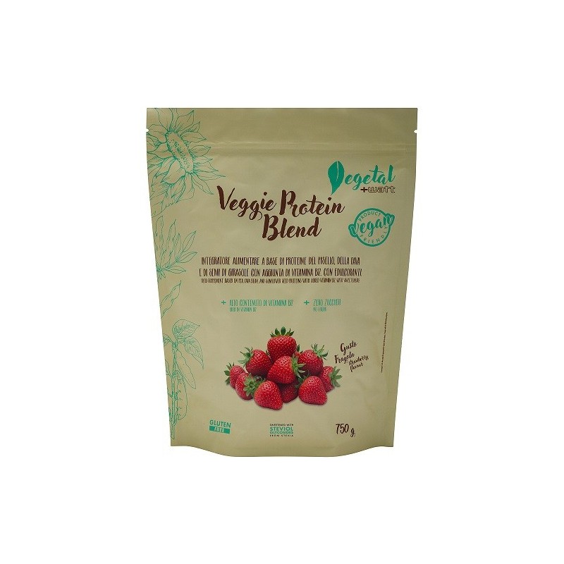 VEGGIE PROTEIN BLEND FRAGOLA 750 G