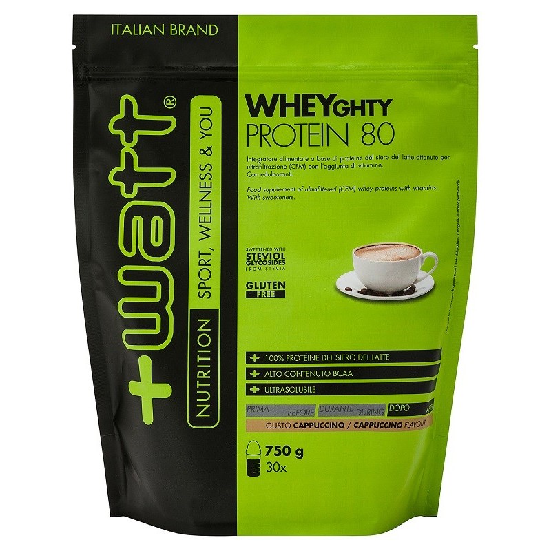 WHEYGHTY PROTEIN 80 CAPPUCCINO DOYPACK 750 G