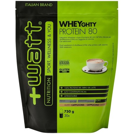 WHEYGHTY PROTEIN 80 CAPPUCCINO DOYPACK 750 G
