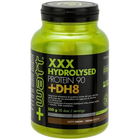 XXX HYDROLYSED PROTEIN 90 +DH8 250 G CACAO