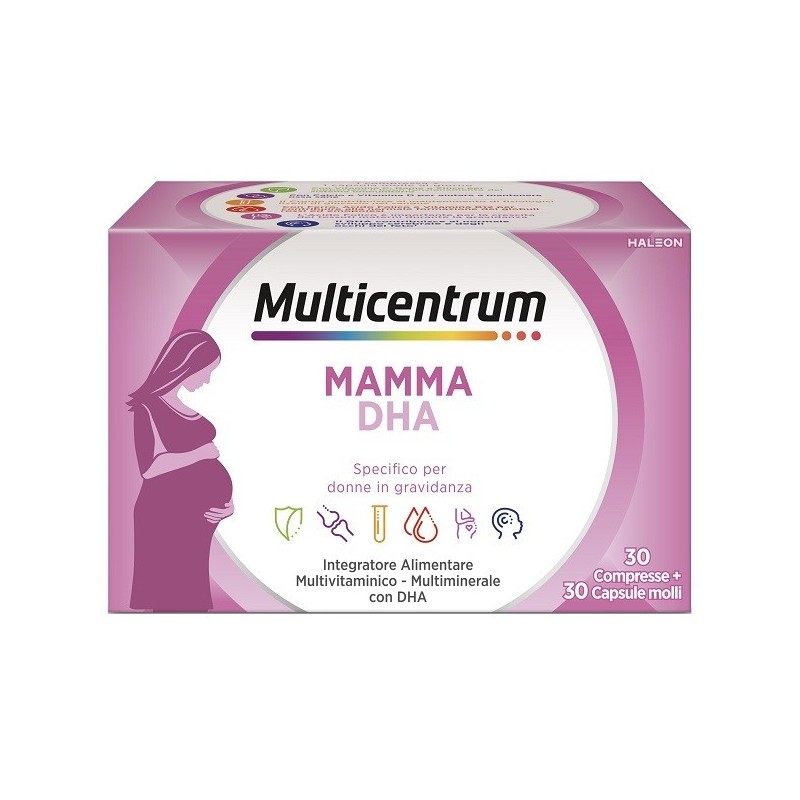 MULTICENTRUM MAMMA DHA 30 COMPRESSE + 30 CAPSULE