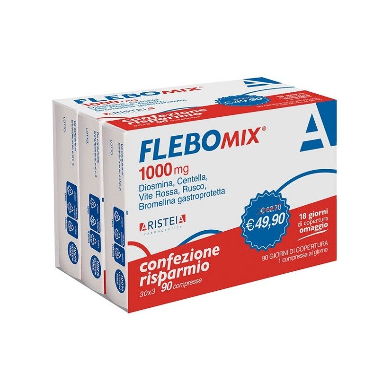 FLEBOMIX 1000 MG 90 COMPRESSE TRI-PACK
