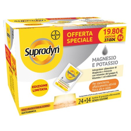 SUPRADYN MAGNESIO POTASSIO LIMITED EDITION 14 + 24 BUSTINE