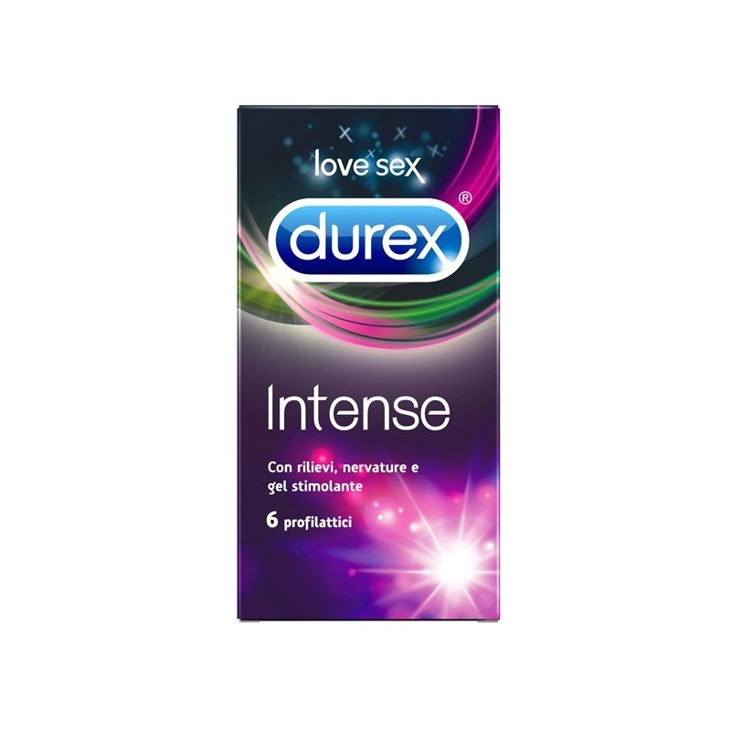 DUREX INTENSE ORGASMIC CONDOM 6 PEZZI