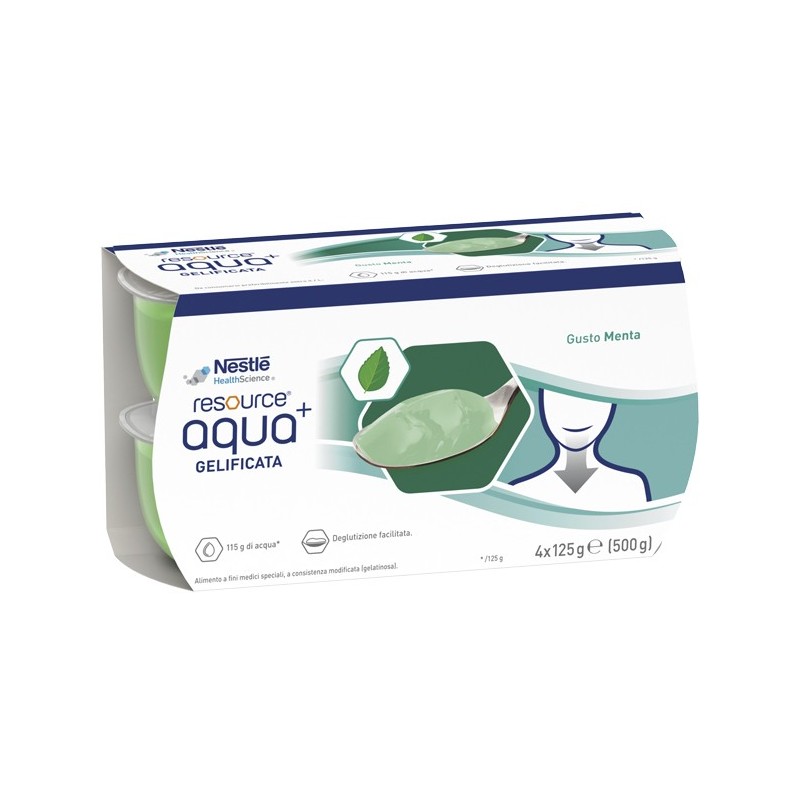 RESOURCE AQUA ACQUA GELIFICATA+MINT CUP 6 4X125 G