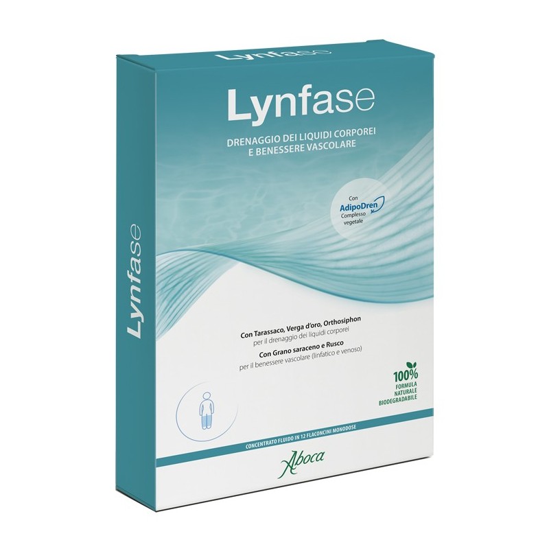 LYNFASE CONCENTRATO FLUIDO 12 FLACONCINI DA 13,3 G