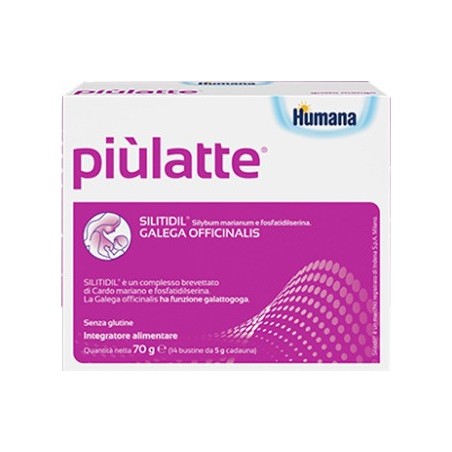 PIULATTE HUMANA 14 BUSTE