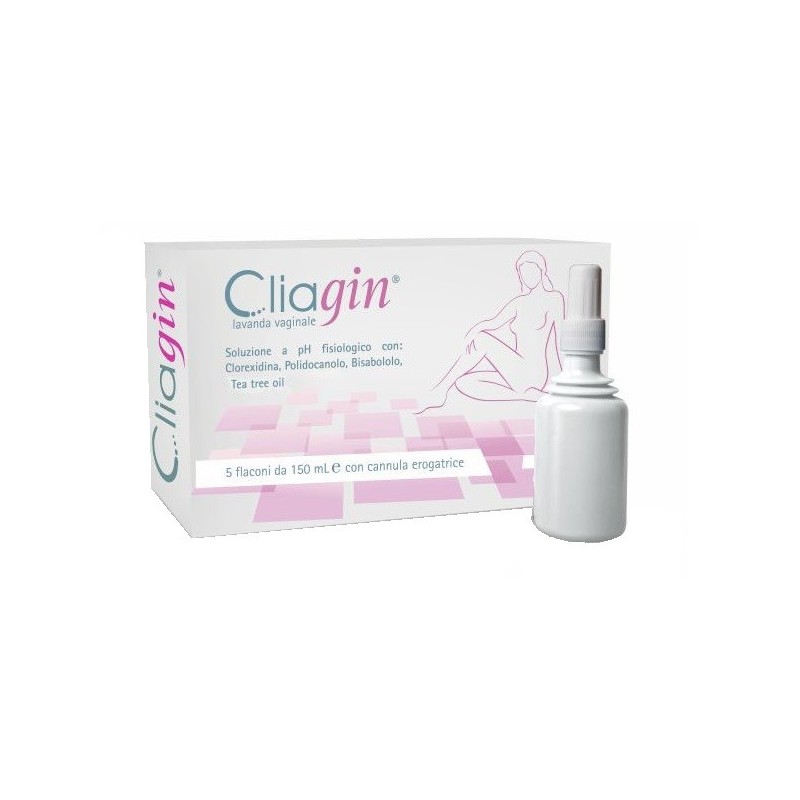 LAVANDA VAGINALE CLIAGIN 150ML 5 PEZZI