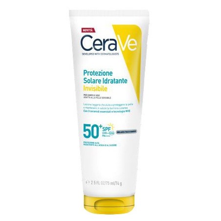 CERAVE PROTEZIONE SOLARE IDRATANTE INVISIBILE SPF50+ 75 ML