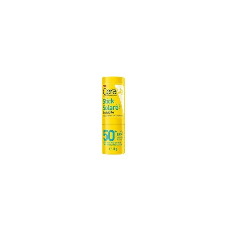 CERAVE STICK SOLARE INVISIBILE SPF50+ 8 G