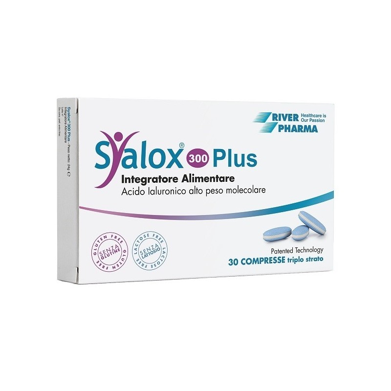 SYALOX 300 PLUS 30 COMPRESSE TRIPLO STRATO SENZA GLUTINE SENZA LATTOSIO