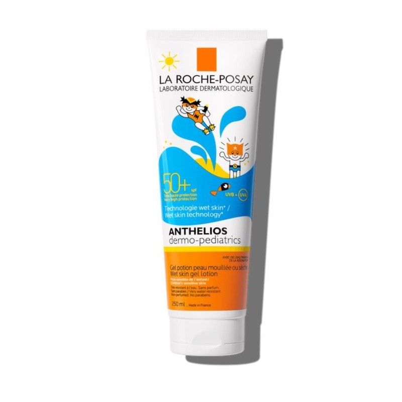 ANTHELIOS GEL PELLE BAGNATA BAMBINO 50+ 200 ML PAPERPACK
