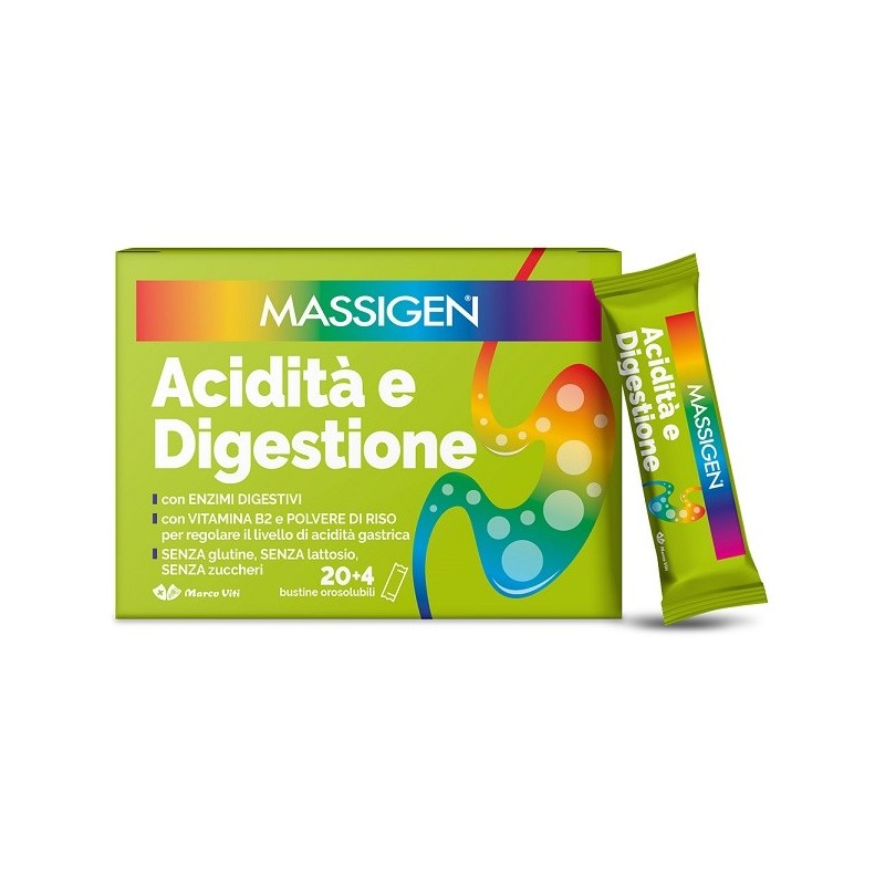 MASSIGEN ACIDITA' E DIGESTIONE 24 STICKPACK