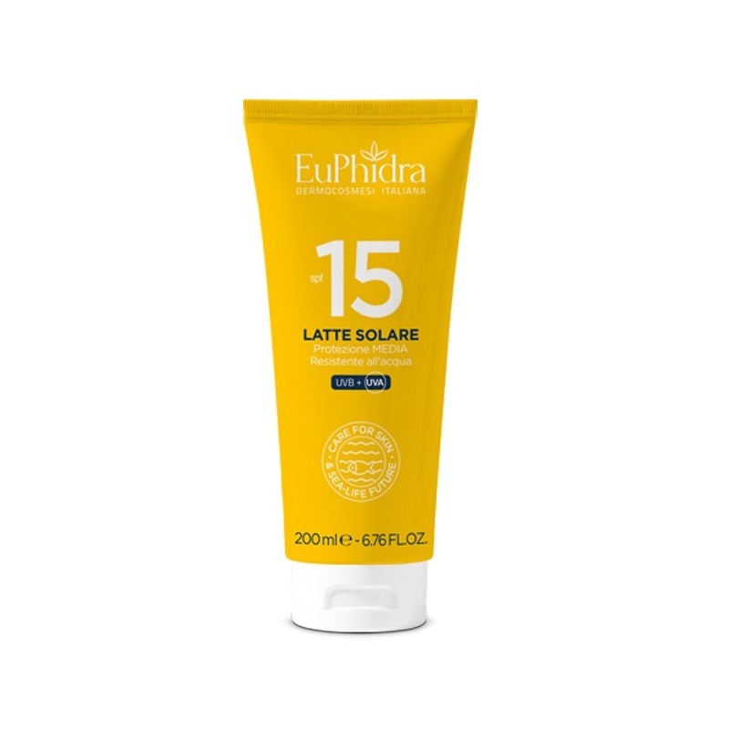 EUPHIDRA KALEIDO LATTE SOLARE SPF15 200 ML