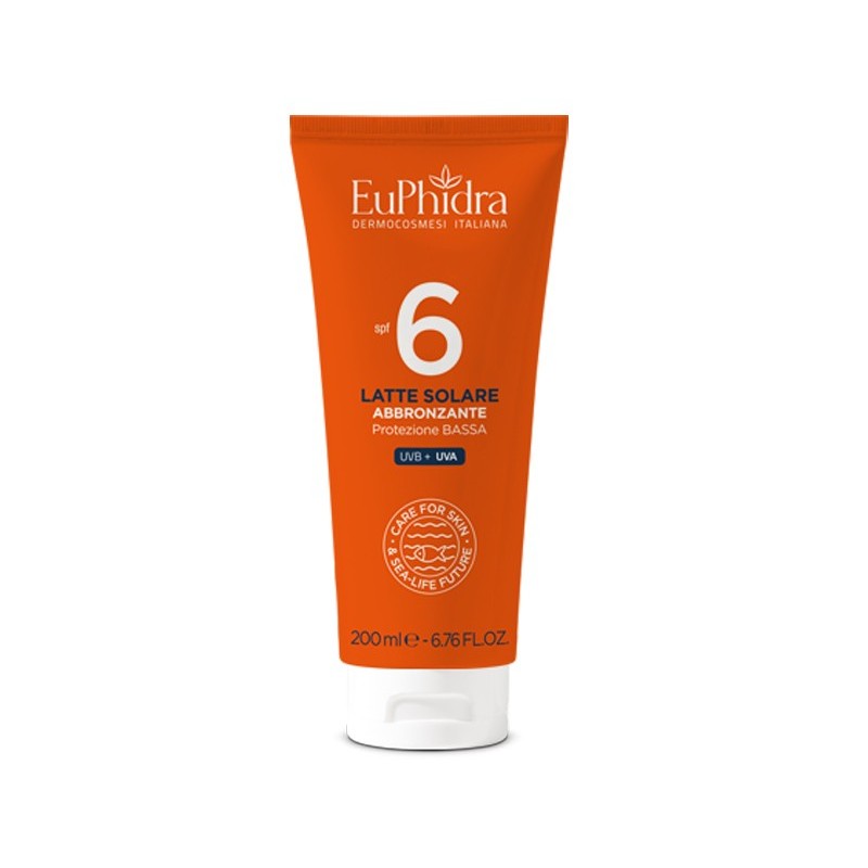 EUPHIDRA KALEIDO LATTE SOLARE ABBRONZANTE SPF6 200 ML