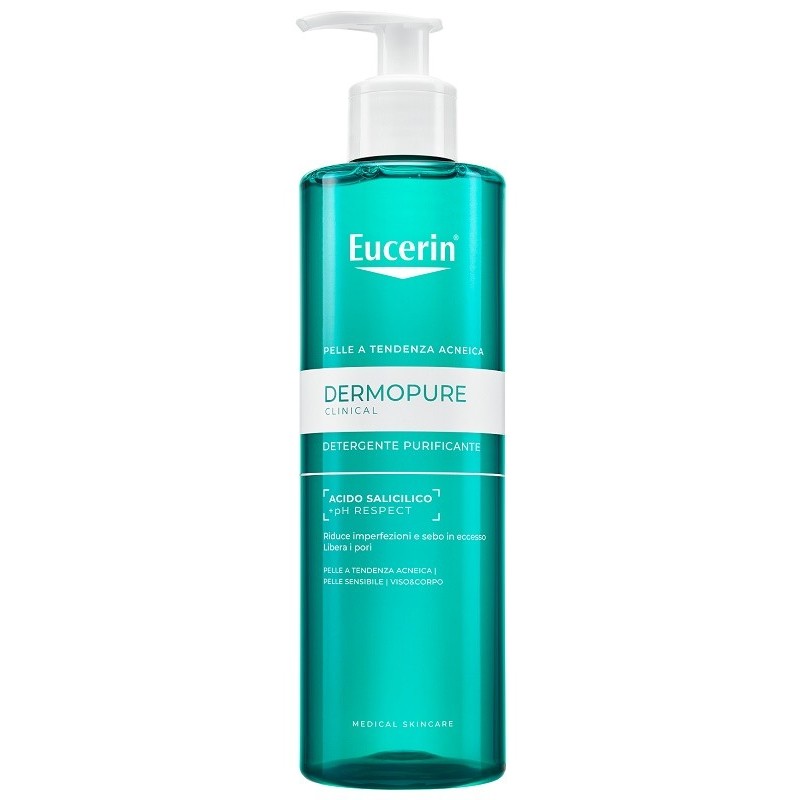 EUCERIN DERMOPURE CLINICAL DETERGENTE PURIFICANTE 400 ML