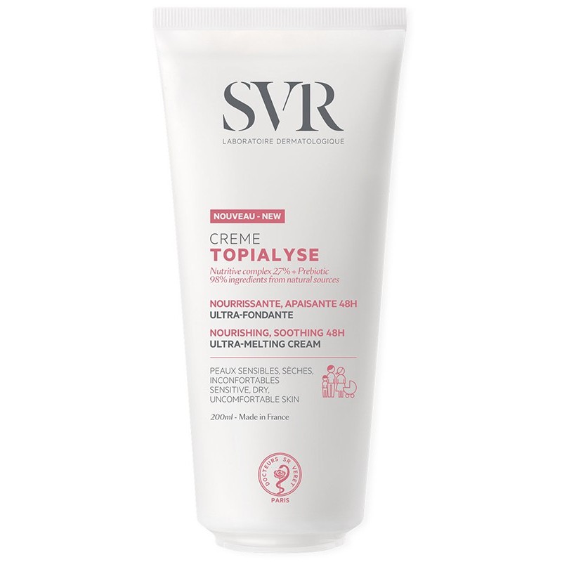 TOPIALYSE CREME NOURISHING SOOTHING 48H ULTRA MELTING PELLE SECCA E SENSIBILE 200 ML