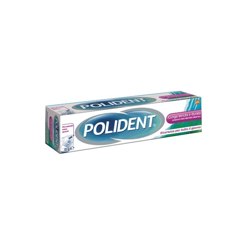ADESIVO PROTESI DENTALI POLIDENT LUNGA TENUTA 70 G