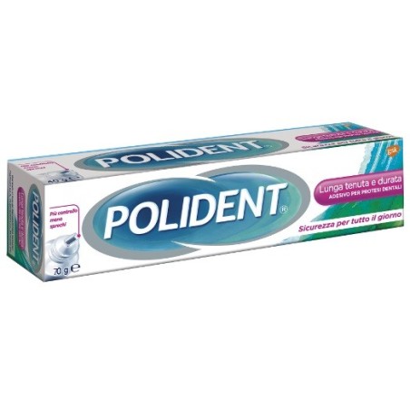 ADESIVO PROTESI DENTALI POLIDENT LUNGA TENUTA 70 G