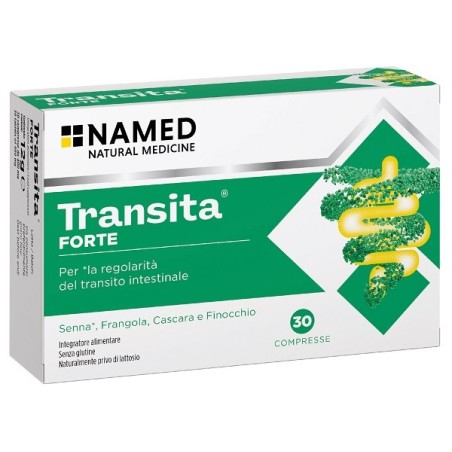 TRANSITA FORTE 30 COMPRESSE DA 400 MG SENZA GLUTINE NATURALMENTE PRIVO DI LATTOSIO