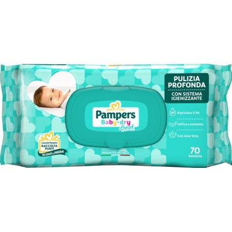 BABY DRY FRESH FORMULA ESCLUSIVA 70 PEZZI