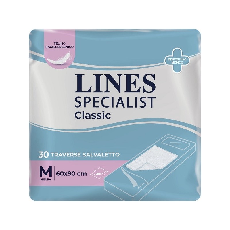 TRAVERSA ASSORBENTE LINES SPECIALIST CLASSIC MISURA 60X90 CM 30 PEZZI