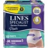 PANNOLONE PER INCONTINENZA LINES SPECIALIST DERMA PANTS MAXI M 10 PEZZI