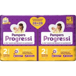 PAMPERS PROGRESSI MINI 56 PEZZI