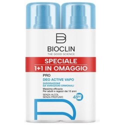 BIOCLIN DEODORANTE PRO ACT VAPO SENZA PARABENI 2 PEZZI 100 ML BIPACK