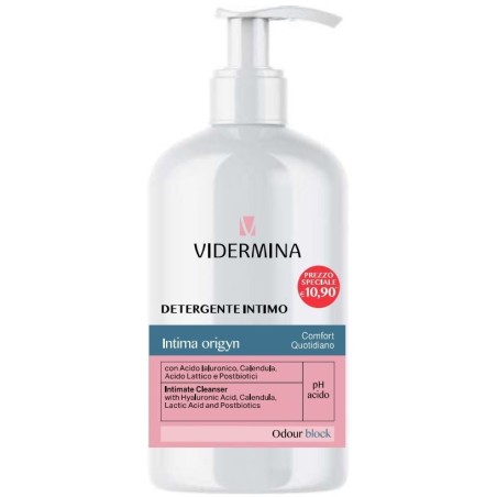 VIDERMINA INTIMA DETERGENTE INTIMO 500 ML NUOVA FORMULAZIONE SPECIAL PRICE