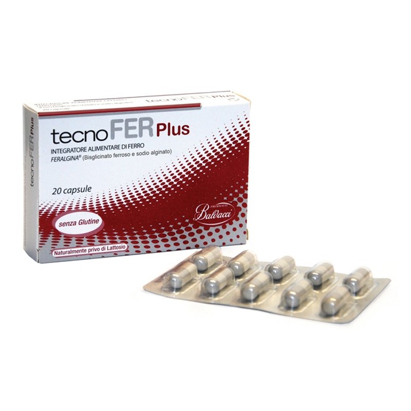 TECNOFER PLUS 20 CAPSULE