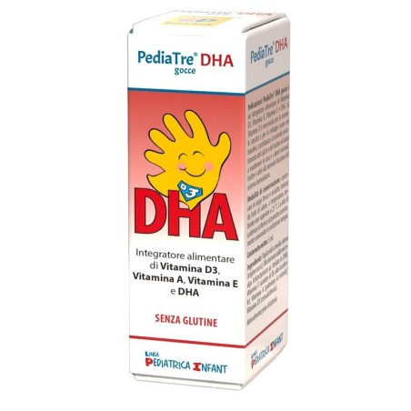 PEDIATRE DHA 5 ML SENZA GLUTINE NATURALMENTE PRIVO DI LATTOSIO