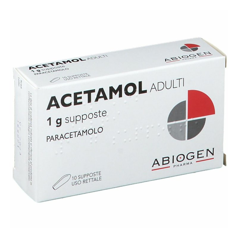 ACETAMOL*AD 10SUPP 1G