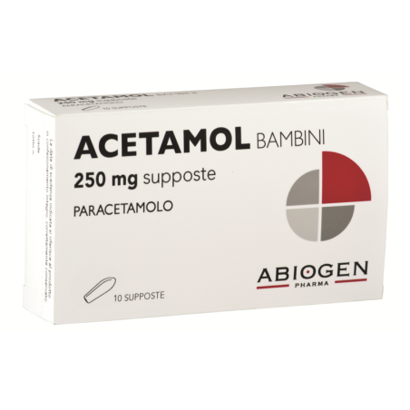 ACETAMOL*BB 10SUPP 250MG