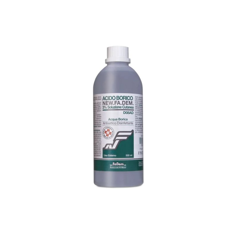 ACIDO BORICO NEW F*3% FL 500ML