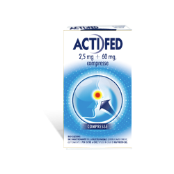 ACTIFED*12CPR 2,5MG+60MG