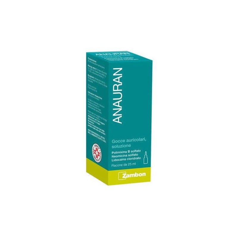 ANAURAN*GTT AURIC FL 25ML