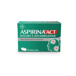 ASPIRINAACT DOL INF*12CPR 1G