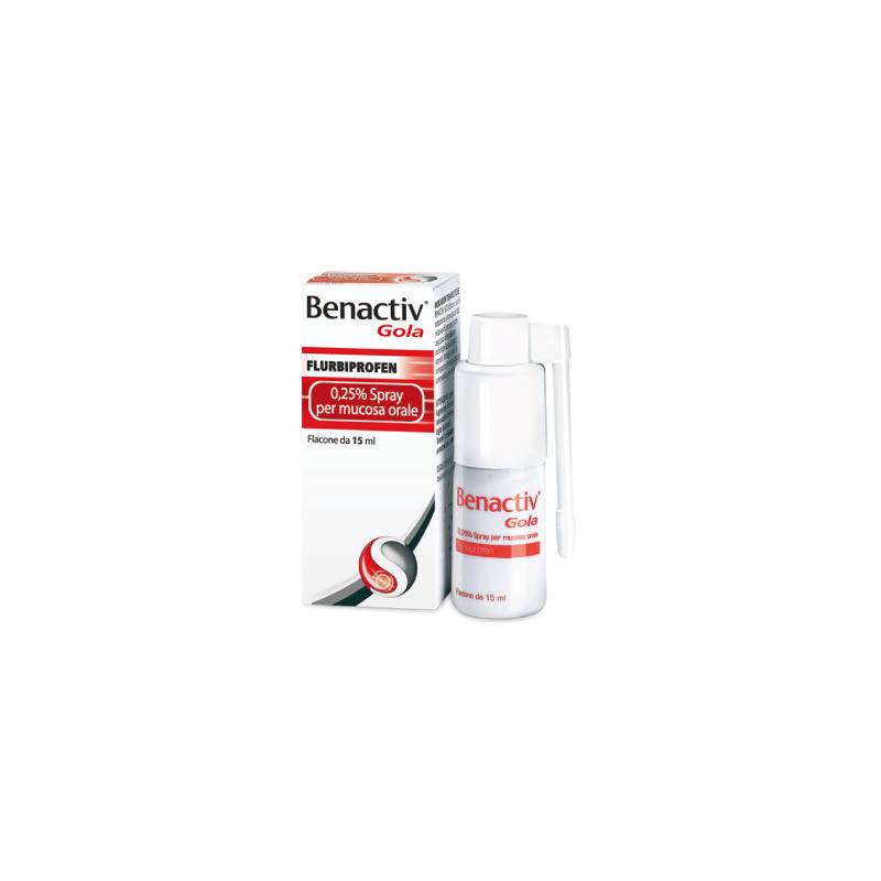 BENACTIV GOLA*SPRAY 15ML 0,25%