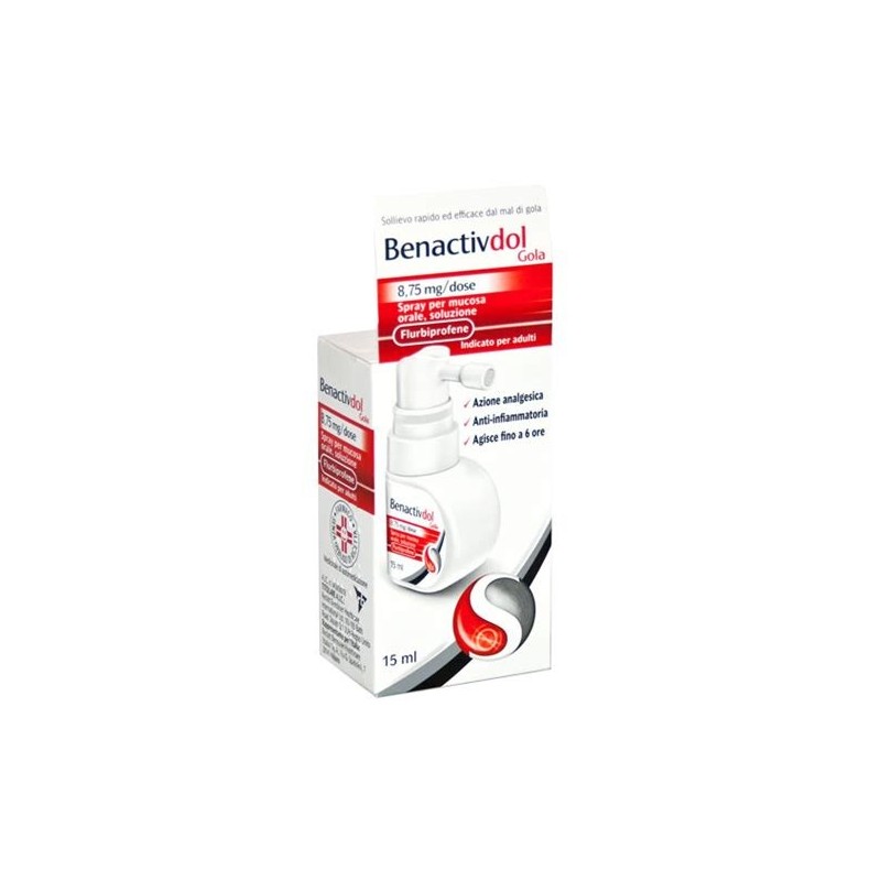 BENACTIVDOL GOLA*SPRAY15ML8,75