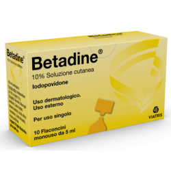BETADINE*SOL CUT 10FL 5ML 10%