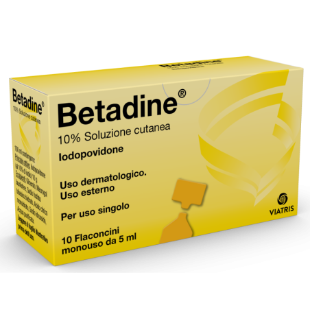BETADINE*SOL CUT 10FL 5ML 10%