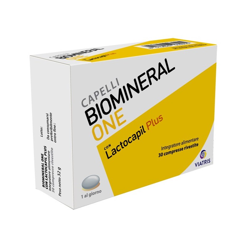 BIOMINERAL ONE LACTOCAPIL PLUS 30 COMPRESSE
